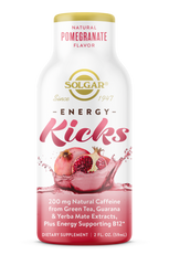 Solgar, ENERGY KICKS – NATURAL POMEGRANATE FLAVOR (12 Bottles)  | Maple Herbs