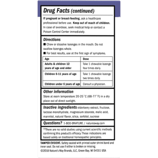 drug-facts-nature-s-way-sambucus™-flucare-30-lozenges-mapleherbs