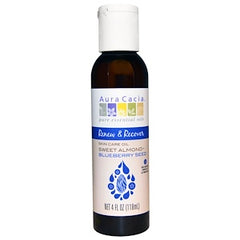 Aura Cacia, Skin Care Oil, Sweet Almond + Blueberry Seed