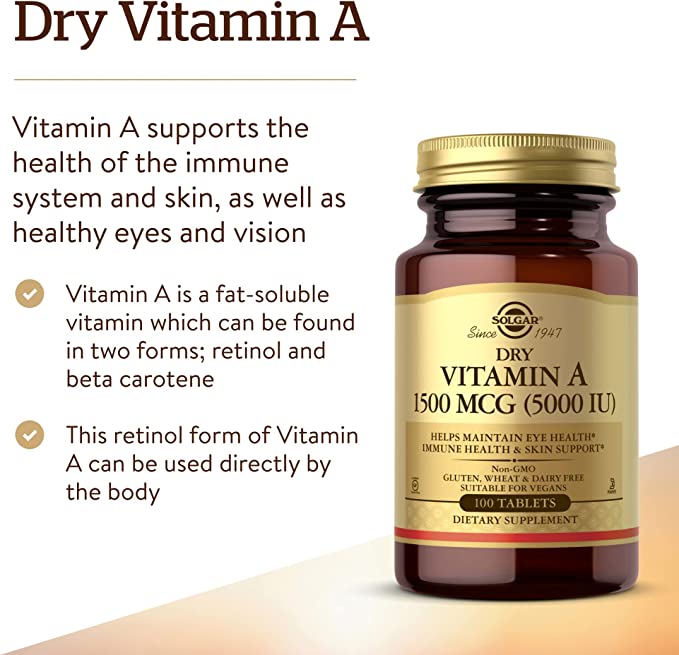 DRY VITAMIN A 1500 MCG