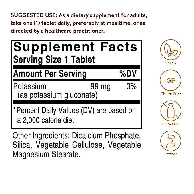 Solgar, Potassium supplement