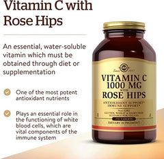 Vitamin C 1000 Mg with Rose Hips