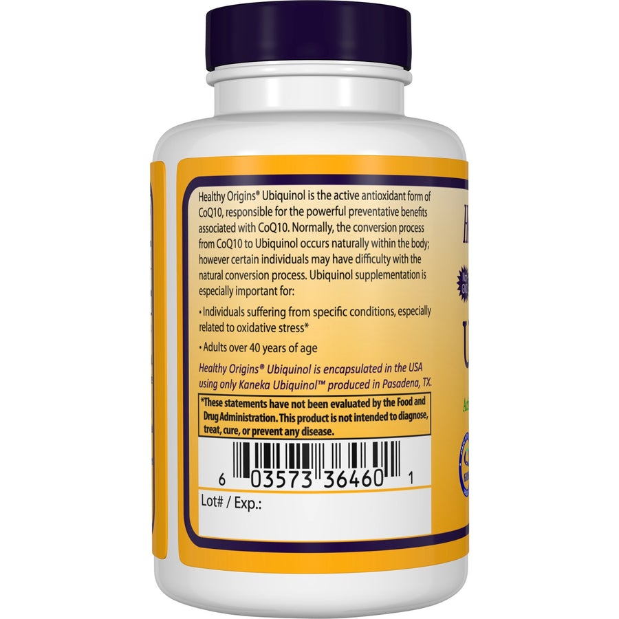 Healthy Origins UBIQUINOL 50MG 