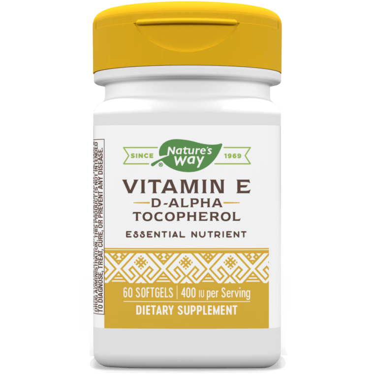 Nature's Way®, Vitamin E 400 IU (60 softgels) | Maple Herbs