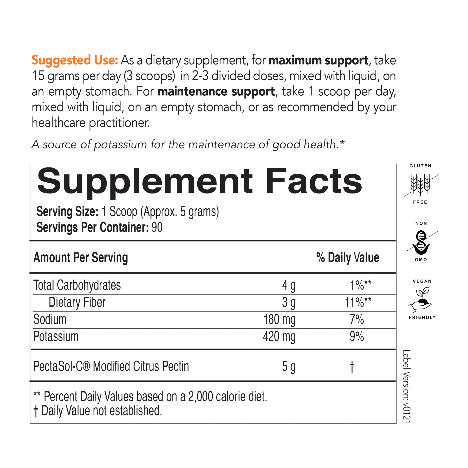 EcoNugenics, PectaSol Powder, 454 Grams